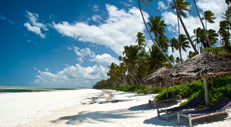 Naturstrand Matemwe Beach Sansibar