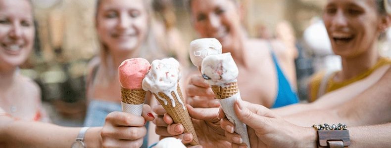 An Ostern öffnen in Italien traditionell die Eisdielen.