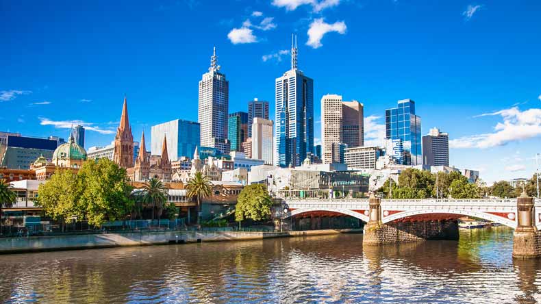 Melbourne, Hauptstadt des australischen Bundesstaates Victoria, ist der ideale Startpunkt für die Great Ocean Road.