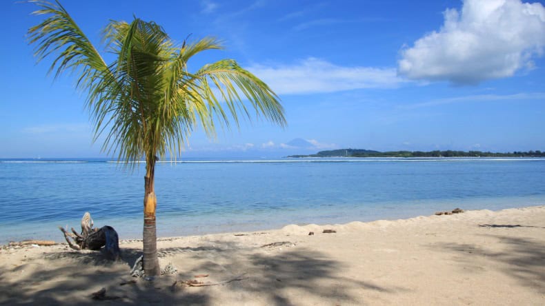 Strandparadîes am Gili Air Beach