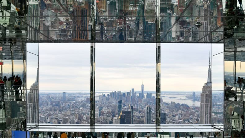 Der Ausblick von Summit One Vanderbilt auf New York.